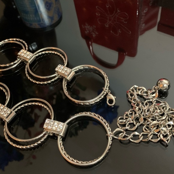 Double ring waist chain with diamonds 💎✨ - Picture 8 of 8